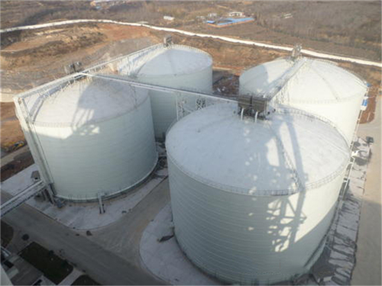 防城港5000吨立式粉煤灰储存罐